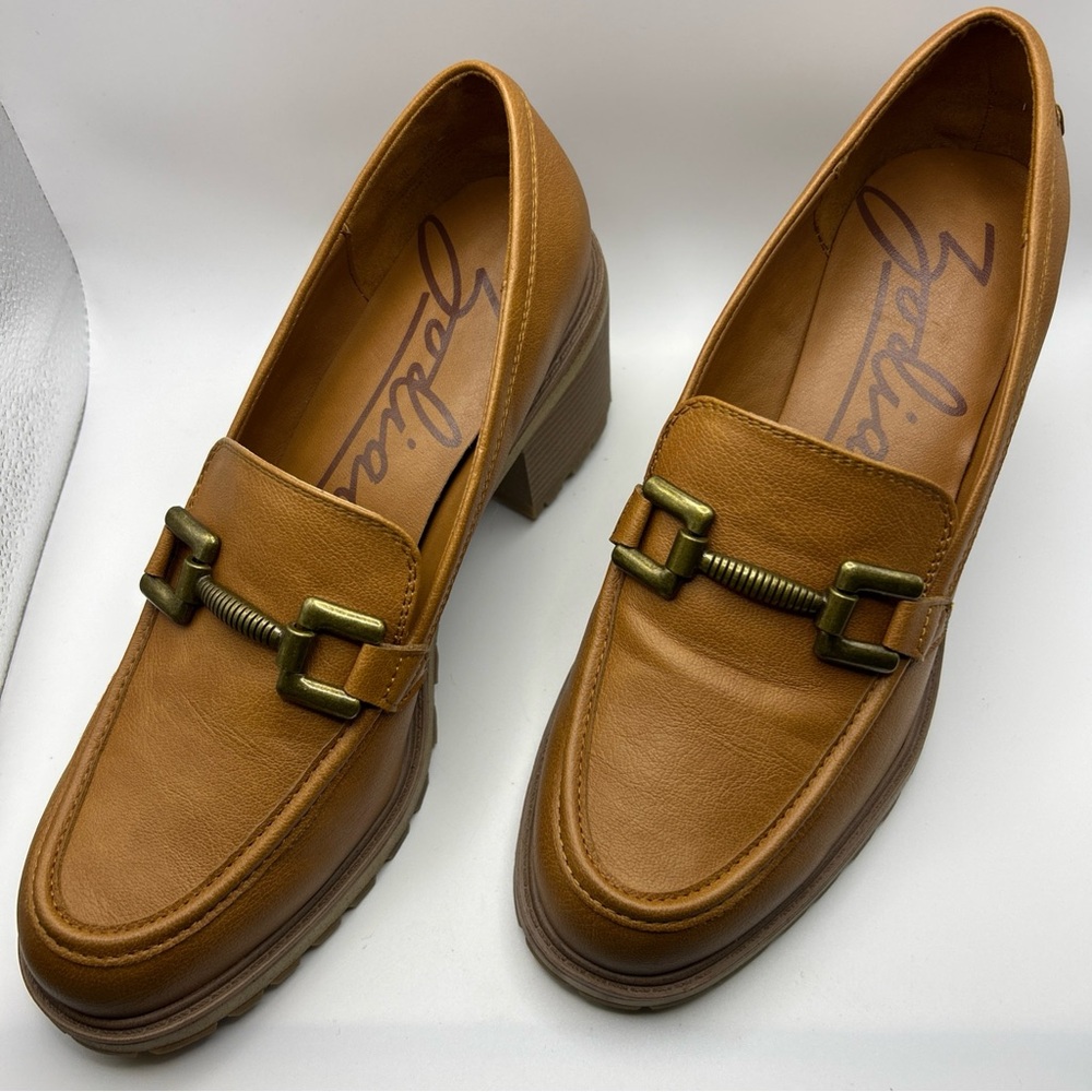 Zodiac Gemma Women’s Size 10 Chestnut Lug Sole Loafers- New without box - Picture 12 of 14